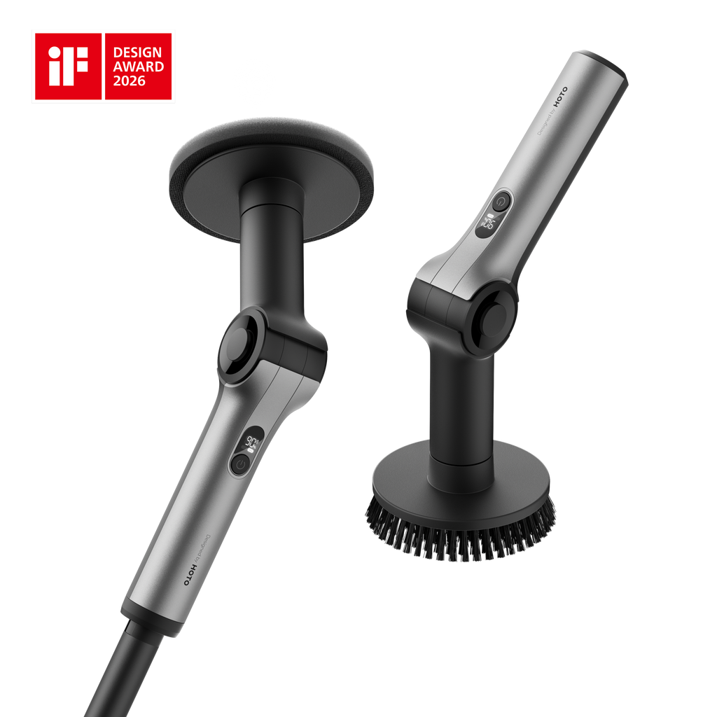 HOTO Flexi™ Cordless Spin Scrubber
