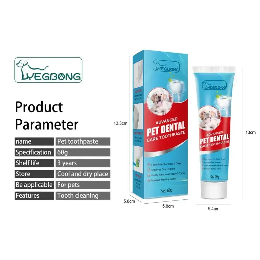 Complete Pet Toothbrush And Toothpaste Kit